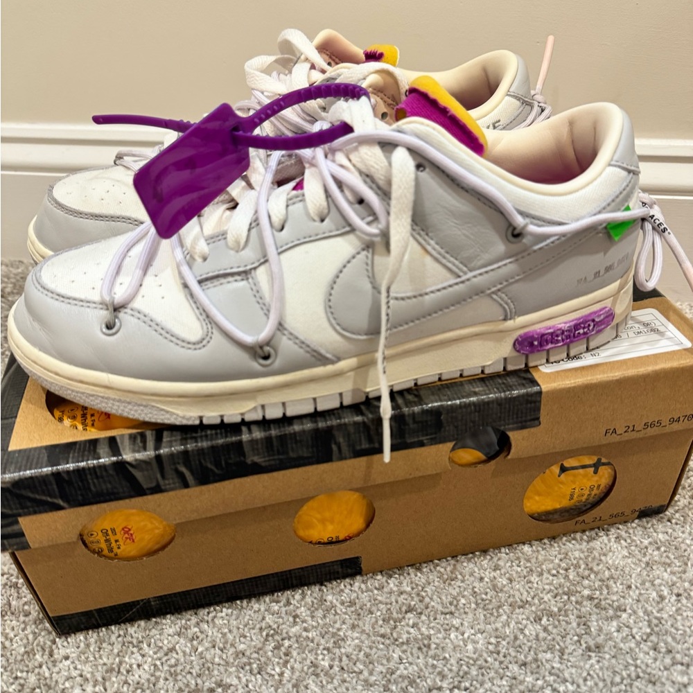 Nike Dunk Low “Off White Lot 3”